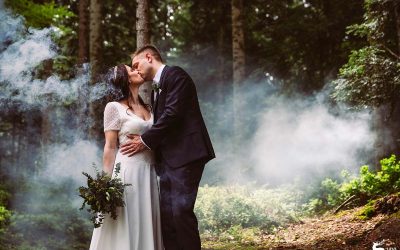 Aylin + Raphael feiern ihre wunderschöne regnerische Hochzeit im Schwarzwald